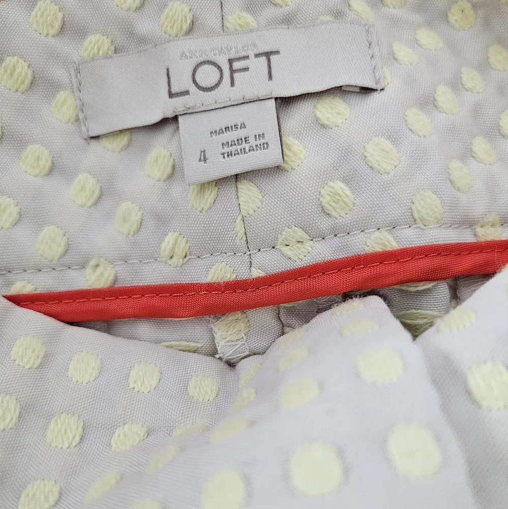 LOFT  Bermuda Shorts with Textured Pattern - Picture 5 of 5